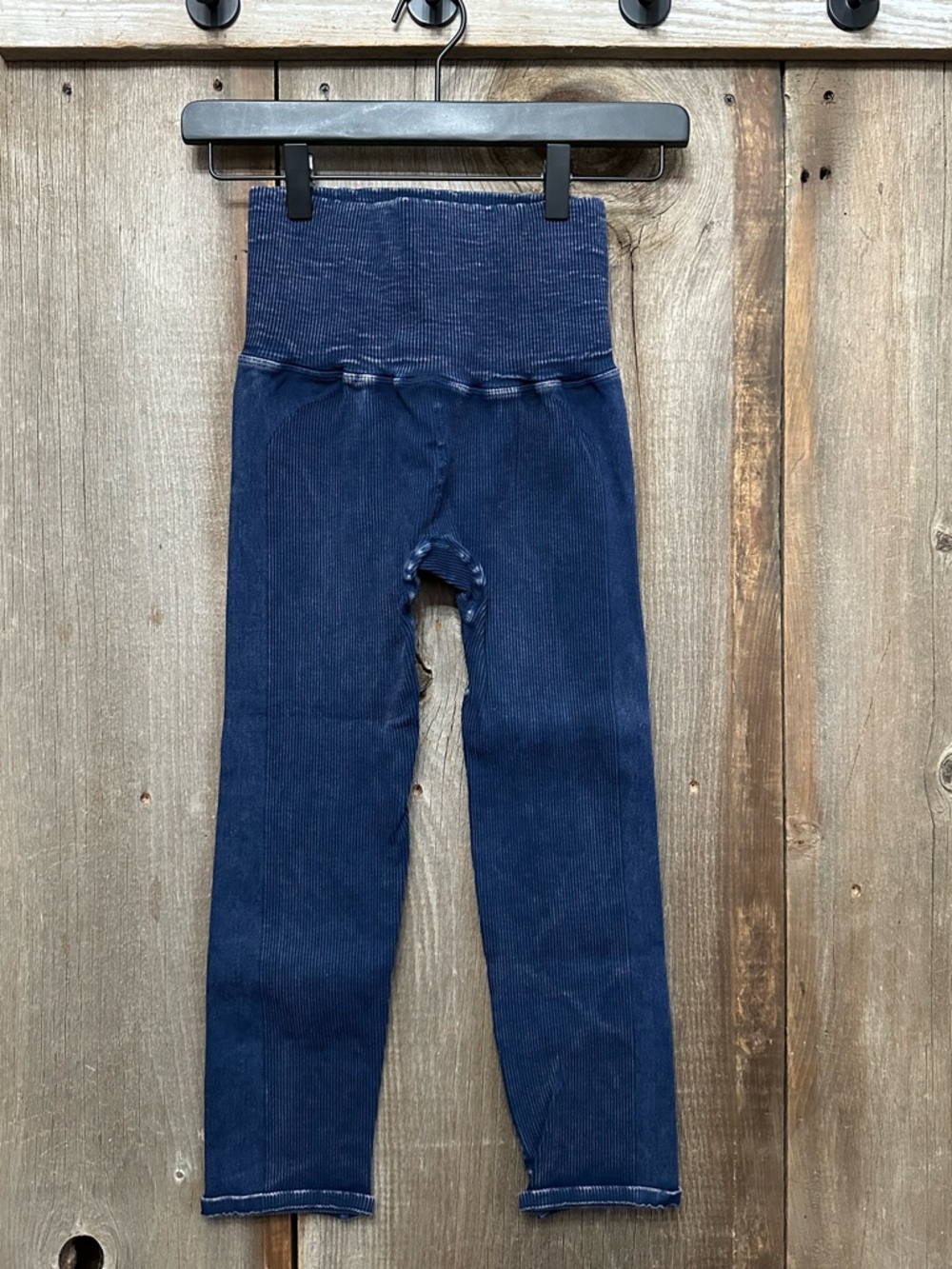 Free People FP Movement Happiness Runs Leggings Blue M/L Ultra High Rise